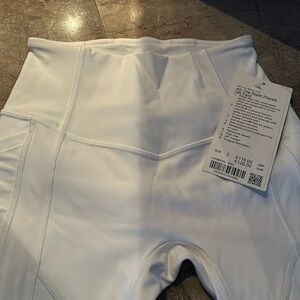 Lululemon white leggings size 2